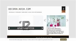 Desktop Screenshot of decoracao10.com